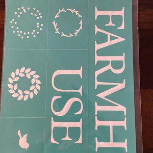 Chalk Couture Farmhouse Wreath - NEW in package